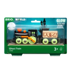 Brio Tren fantasma brilla en la oscuridad