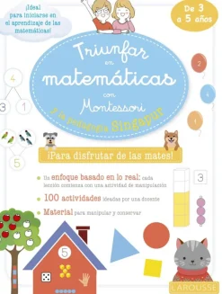 Triunfar en matemáticas con Montessori y la pedagogía Singapur. De 3 a 5 años